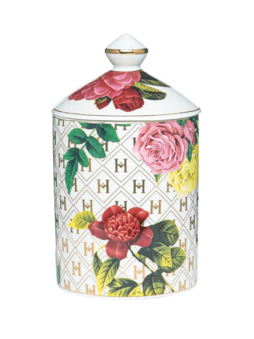 HARLEM CANDLE Co. Lady Day Floral Ceramic Candle